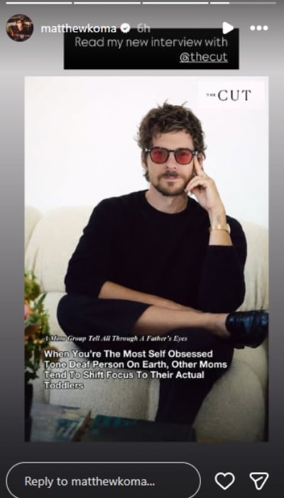 P.C.: Matthew Koma/Instagram account