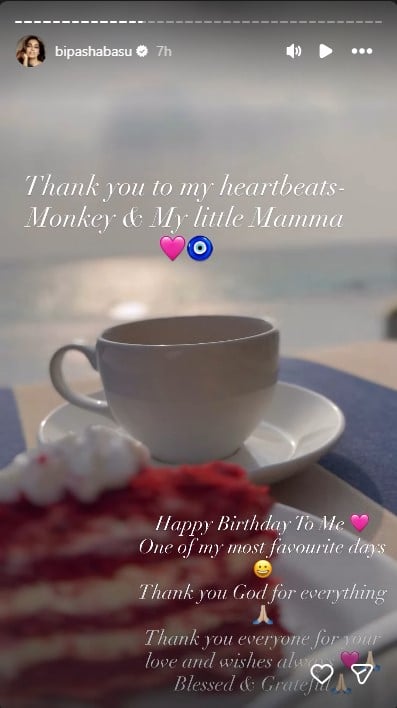 Bipasha Basu receives heartfelt birthday tribute from husband Karan Singh