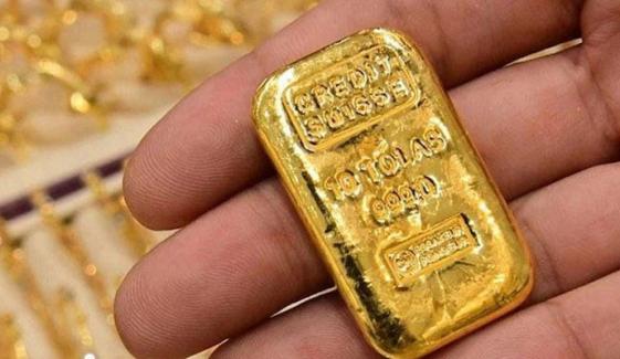 سونے کی قیمتوں کو ریورس گیئر لگ گیا