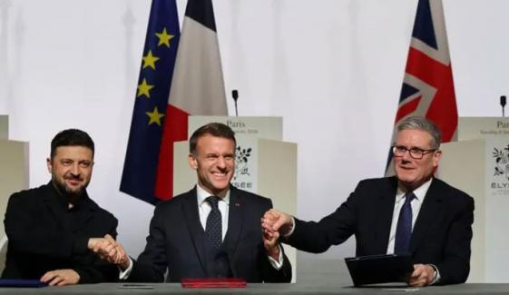 امن معاہدے کی صورت میں برطانیہ اور فرانس یوکرین میں فوج تعینات کریں گے