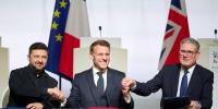 یوکرین میں فوج تعینات کرنے پر برطانیہ اور فرانس میں اتفاق