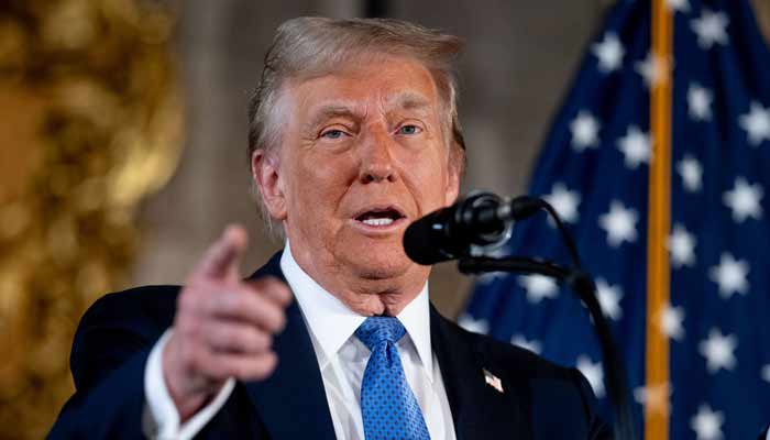 امریکی صدر ڈونلڈ ٹرمپ۔فوٹو: فائل