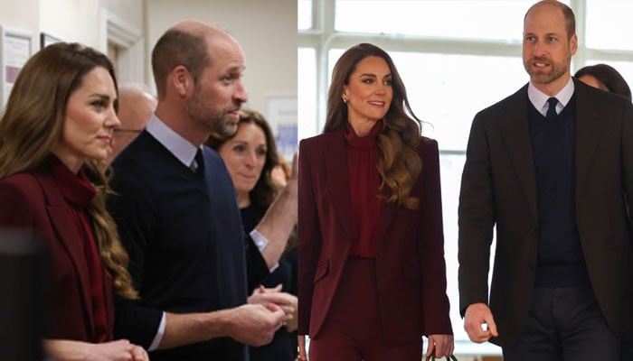 Kate Middleton visits hospital with Prince William a day before her birthday