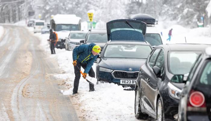 Storm Goretti set to batter UK with snow, strong winds and travel disruptions