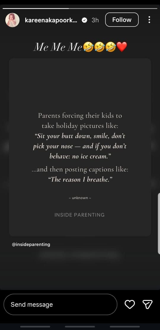 Kareena Kapoor reveals her trick for perfect holiday photos