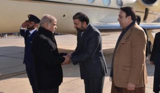 وزیراعظم شہباز شریف ایک روزہ دورے پر کوئٹہ پہنچ گئے
