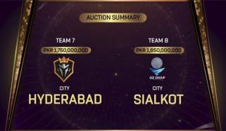 پی ایس ایل کی دو نئی ٹیمیں حیدرآباد اور سیالکوٹ کے نام سے میدان میں اتریں گی