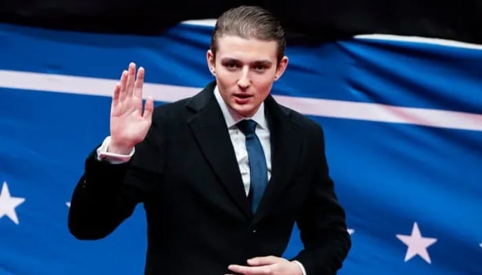 Barron Trump sparks buzz with efforts to lose Slovenian accent
