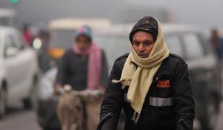 کراچی میں پارہ سنگل ڈیجٹ میں آگیا