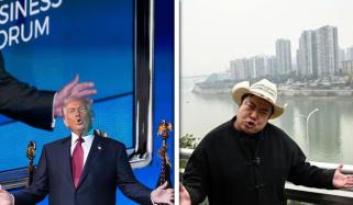 ڈونلڈ ٹرمپ کی نقل اتارنے والا چینی شہری سوشل میڈیا پر توجہ کا مرکز بن گیا