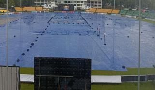 پاکستان، سری لنکا میچ کا ٹاس بارش کے باعث تاخیر کا شکار