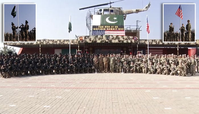 پاک امریکا مشترکہ فوجی مشقوں کا آغاز