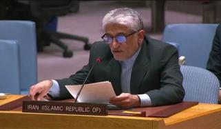 امریکی پالیسیاں عالمی امن کے لیے خطرہ ہیں، ایران کا سلامتی کونسل کو خط