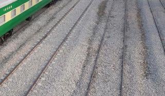 قراقرم ایکسپریس کا انجن جنگ شاہی کے قریب فیل