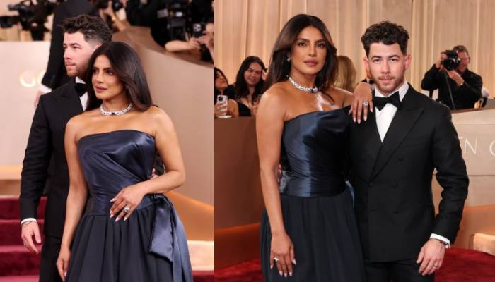 Priyanka Chopra, Nick Jonas set couple goals at Golden Globes red carpet