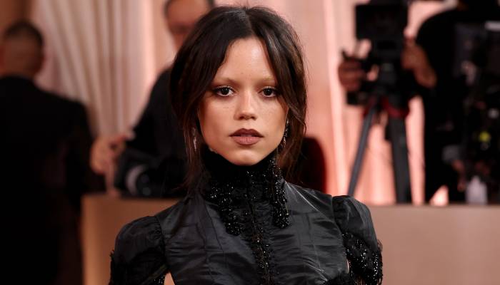 Jenna Ortega rocks Wednesday-inspired gothic glam at Golden Globes 2026