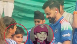 ویرات کوہلی کے بچپن سے مشابہت رکھنے والا بچہ سوشل میڈیا پر وائرل