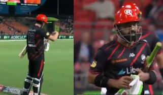 بگ بیش لیگ: محمد رضوان کو سست بیٹنگ کے باعث اننگز کے دوران واپس بلا لیا گیا