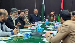 وزیر بلدیات سے جماعت اسلامی کے ٹاؤن چیئرمینوں کی ملاقات، پانی، سیوریج، کچرے کی شکایات  