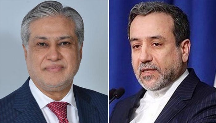 اسحاق ڈار کا عباس عراقچی کو فون، ایران کی موجودہ صورتحال پر تبادلہ خیال