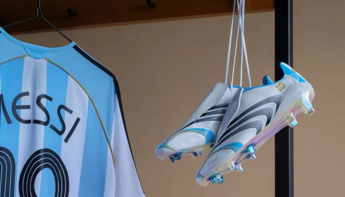 Messi’s iconic F50 Tunit boots return with modern updates
