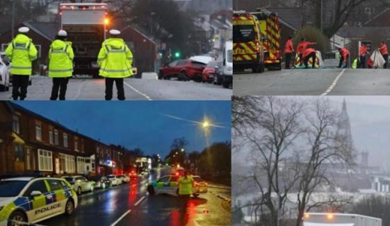 بولٹن: ویگن روڈ پر خوفناک حادثہ، 4 افراد ہلاک