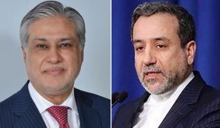 اسحاق ڈار کا عباس عراقچی کو فون، ایران کی موجودہ صورتحال پر تبادلہ خیال