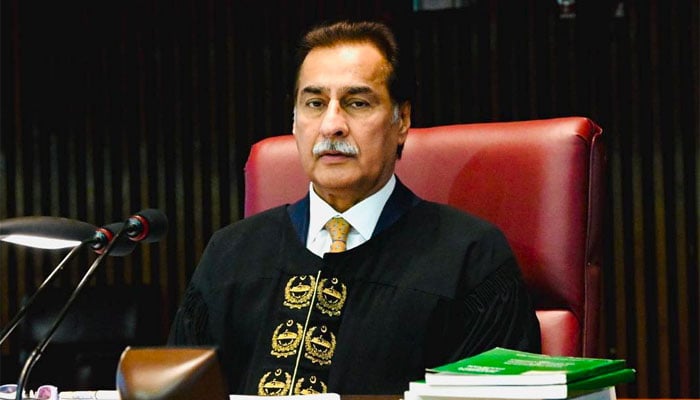 اسپیکر قومی اسمبلی سردار ایاز صادق۔فوٹو: فائل