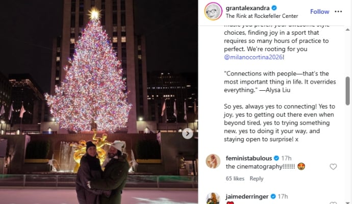 P.C.: Alexandra Grant/Instagram