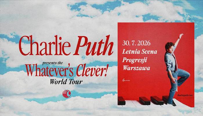 Charlie Puth - The Whatever’s Clever! World Tour