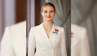 20 سالہ شہزادی لیونور 150 سال بعد اسپین کی پہلی ملکہ بننے کیلئے تیار 