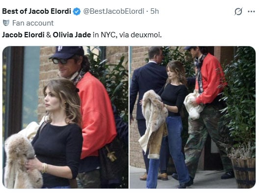 Jacob Elordi and Olivia Jade have maintained an on-off relationship