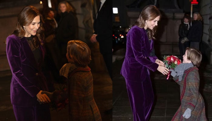 Queen Mary exudes elegance as she graces Royal Theatre for ‘Within the Walls’