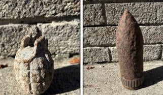 انگلینڈ کے علاقے ڈیون میں دوسری جنگِ عظیم کے بم برآمد