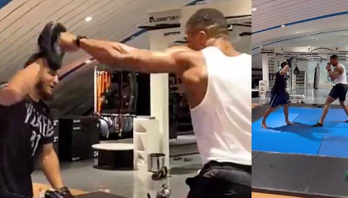 Anthony Joshua returns to training after tragic Nigeria car crash