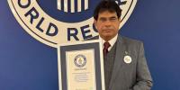 پاکستانی سینئر ٹینس کھلاڑی طلحہ وحید کے گنیز ورلڈ ریکارڈ کی تصدیق