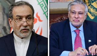 اسحاق ڈار کا ایرانی وزیرِ خارجہ کو فون، خطے میں امن و استحکام کیلئے نیک خواہشات کا اظہار