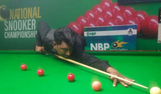 نیشنل اسنوکر: ٹاپ کھلاڑی براہ راست پری کوارٹر فائنل میں پہنچ گئے