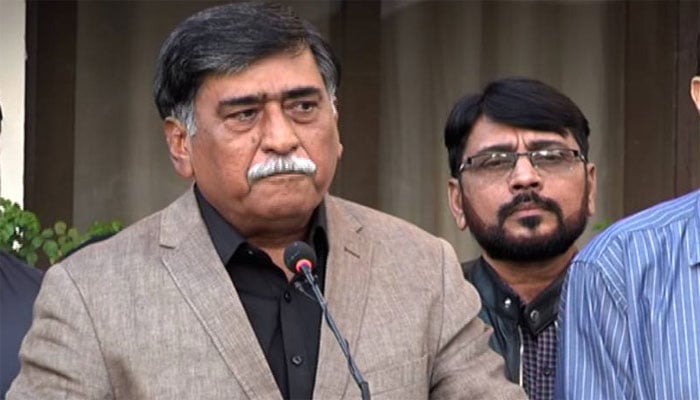 آفاق احمد(فائل فوٹو)۔