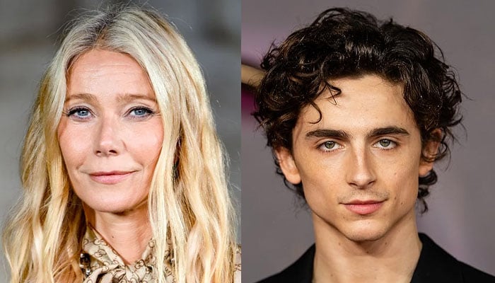 Gwyneth Paltrow on filming steamy scenes with Timothée Chalamet: ‘Its weird’