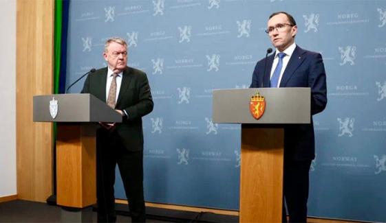 ناروے کی پوزیشن مستحکم ہے ہم اپنے آپ کو دباؤ میں نہیں آنے دیں گے، وزیر خارجہ ایسپین بارتھ ایڈے