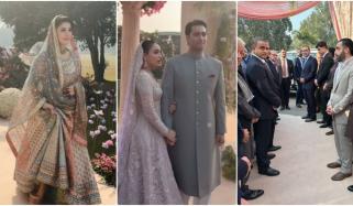 مریم نواز کے صاحبزادے جنید صفدر کا دعوت ولیمہ، وزیراعظم، فیلڈ مارشل سمیت اہم شخصیات کی شرکت