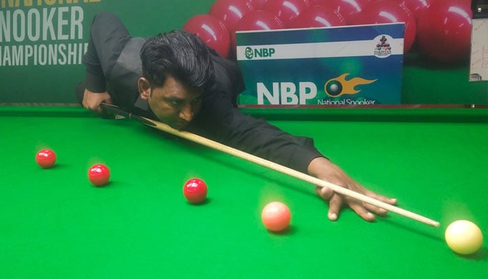 نیشنل اسنوکر: دفاعی چیمپئن شاہد آفتاب کو شکست