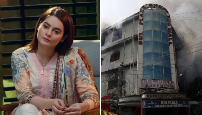 Minal Khan calls out authorities over their silence on Gul Plaza fire
