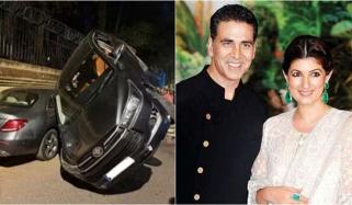 اکشے کمار، ٹوئنکل کھنہ کی کار غیر معمولی حادثے کا شکار