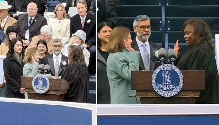 امریکا: تاریخ رقم، پہلی مسلم نائب گورنر خاتون غزالہ ہاشمی کا قرآن پاک پر عہدے کا حلف