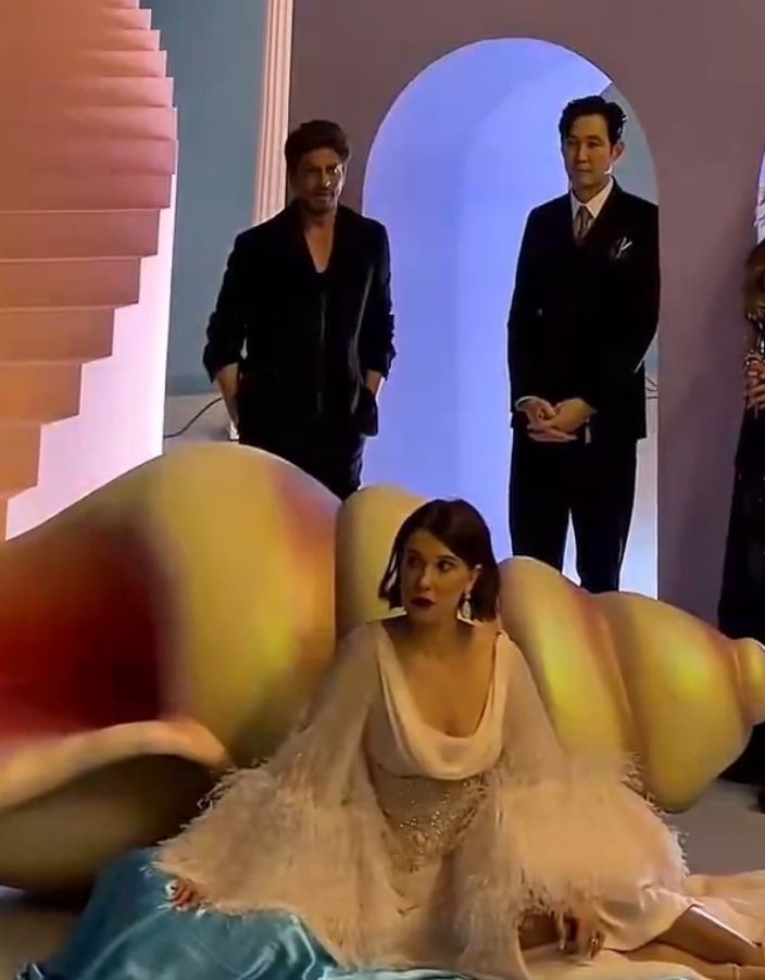 Millie Bobby Brown, Lee Jung-jae and Shah Rukh Khan