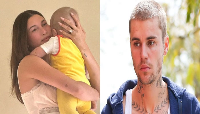 Hailey Bieber offers sweet glimpse of family life