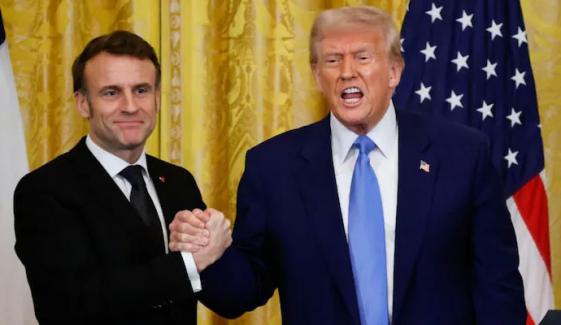 ڈونلڈ ٹرمپ کی فرانس کو 200 فیصد ٹیرف عائد کرنے کی دھمکی، صدر میکرون کا نجی پیغام بھی سامنے لے آئے