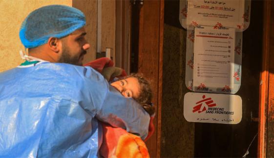 غزہ میں شدید سردی سے بچی جاں بحق، تعداد 9 ہوگئی